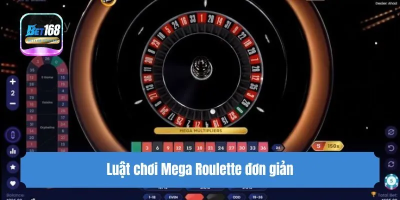 Luật chơi Mega Roulette đơn giản